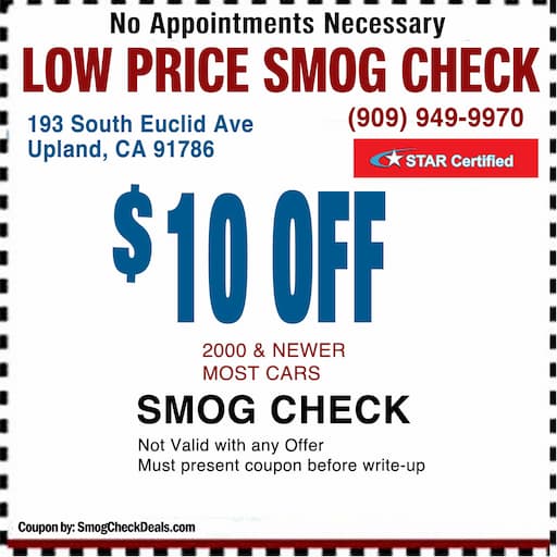 Smog Check Coupon